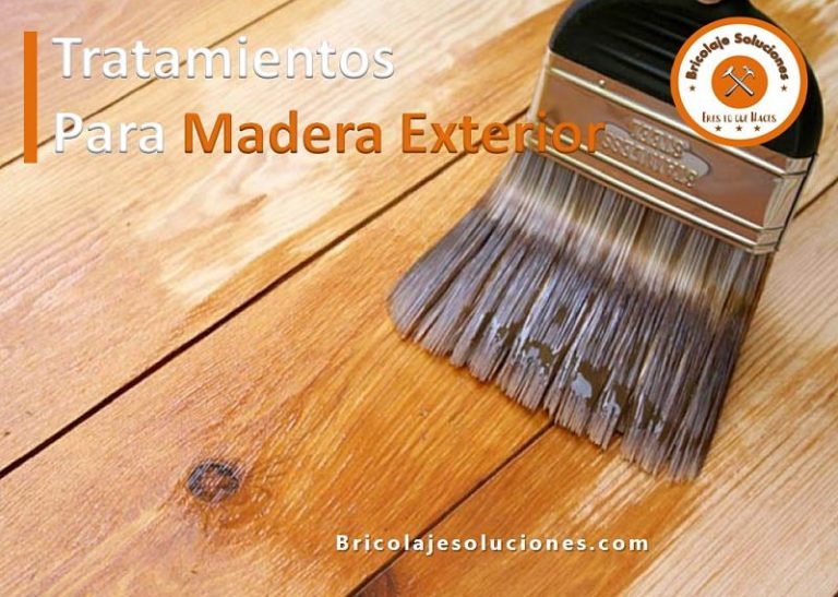 4 Tratamientos para madera exterior y sus cuidados - Bricolaje Soluciones